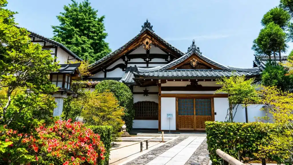 Well-maintained garden with lush green plants
